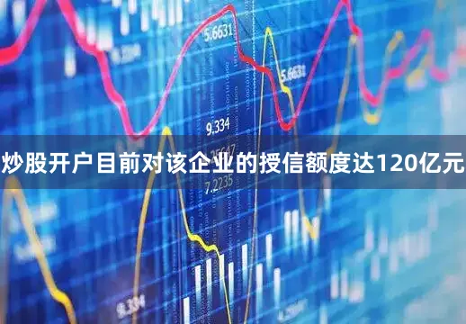 炒股开户目前对该企业的授信额度达120亿元